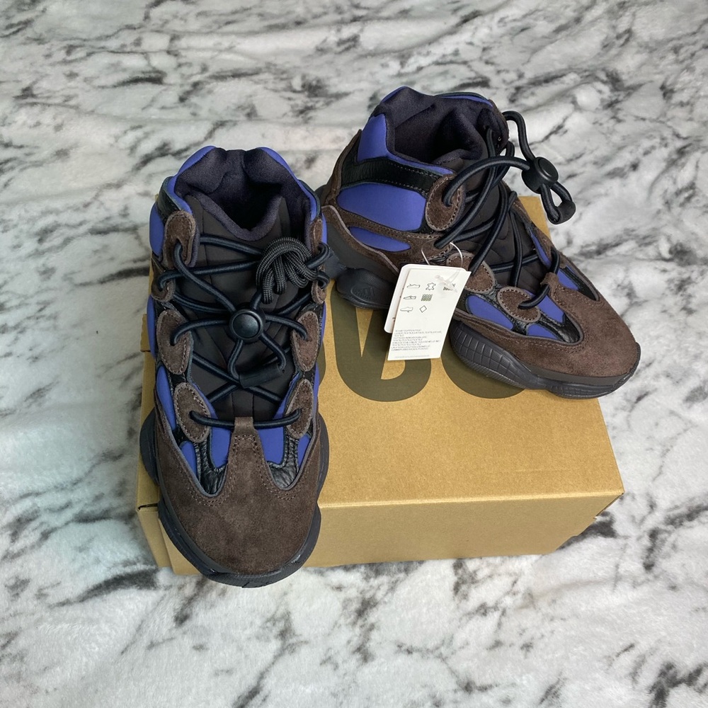 Brand New YEEZY 500 High Tyrian